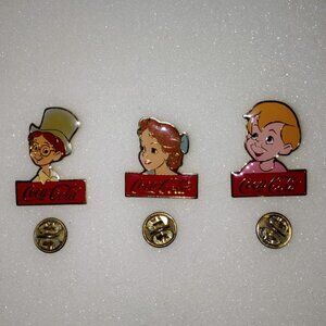 Vintage Darling Children Coca-Cola Pins